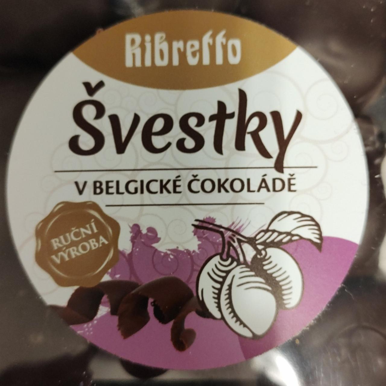 Fotografie - Švestky v Belgické čokoládě Ribretto