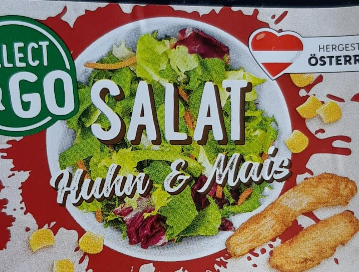 Fotografie - salat Huhn Mais Select&Go
