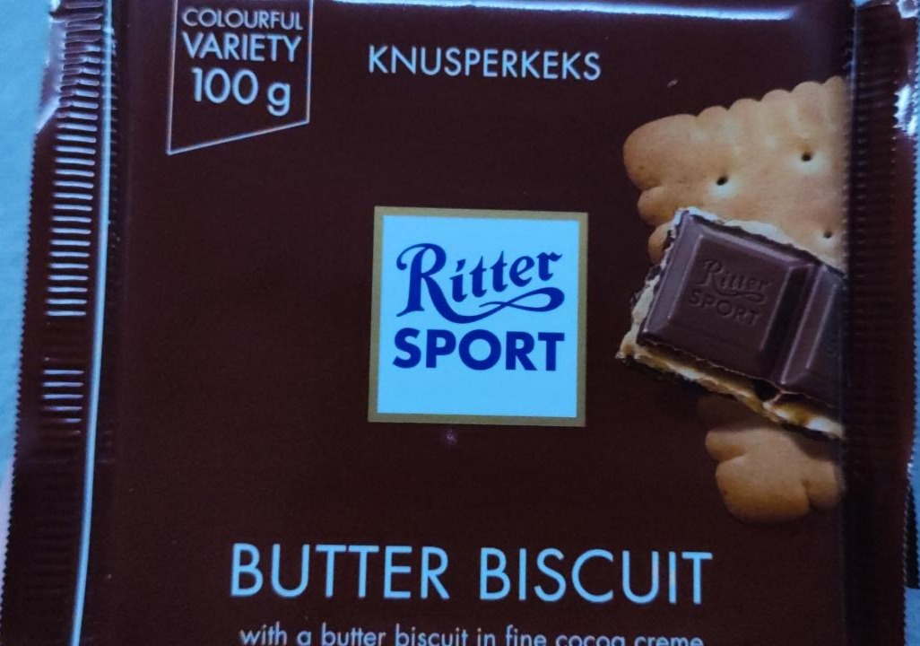 Fotografie - Butter Biscuit fine Cocoa Cream Ritter Sport