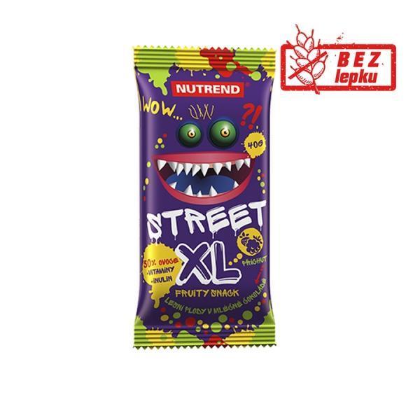 Fotografie - Street XL Fruity snack Lesní plody v mléčné čokoládě Nutrend