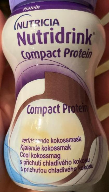 Fotografie - Nutridrink Compact protein s příchutí chladivého kokosu Nutricia