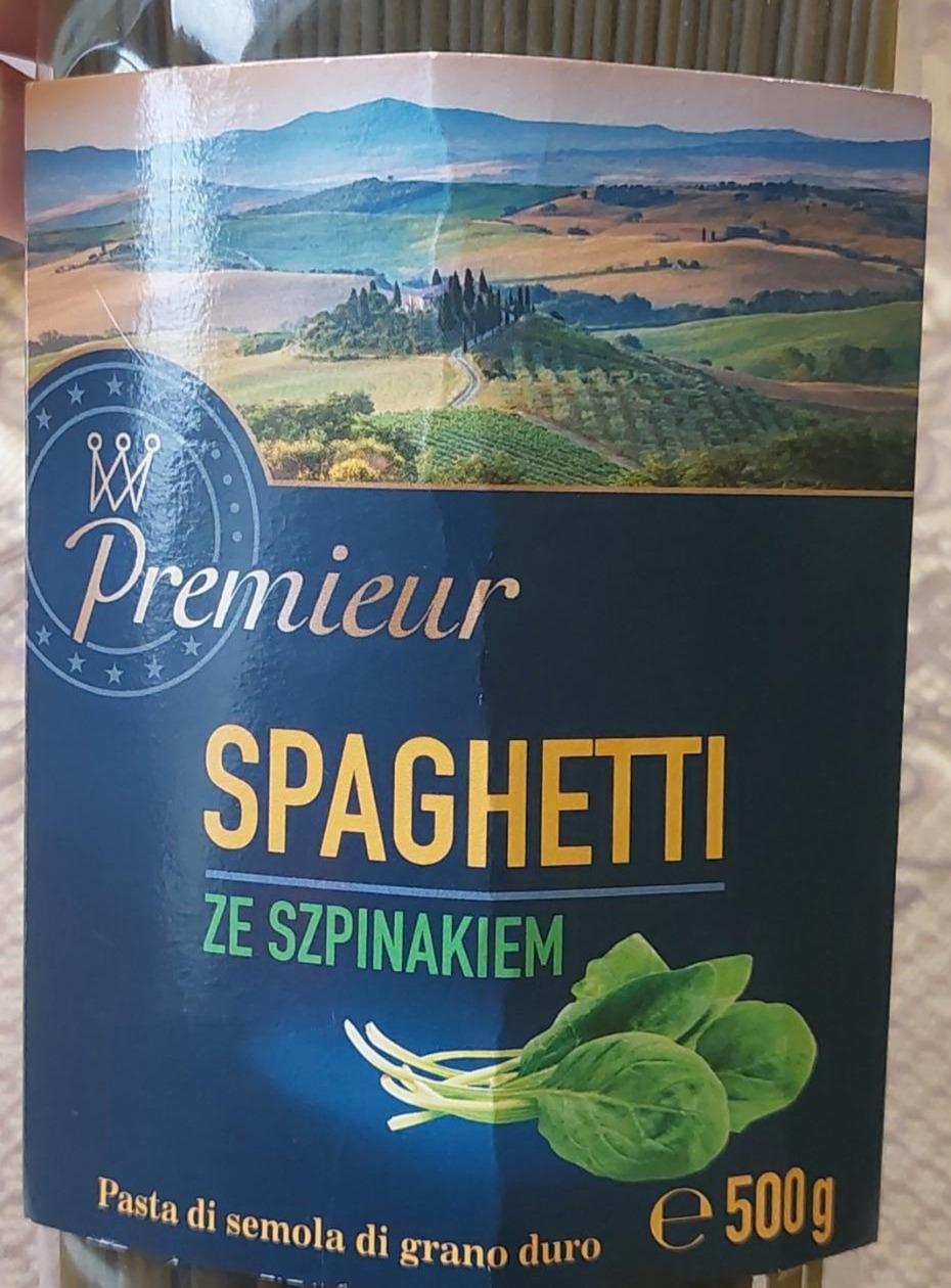 Fotografie - Spaghetti ze szpinakiem (špenatové špagety ) Premieur