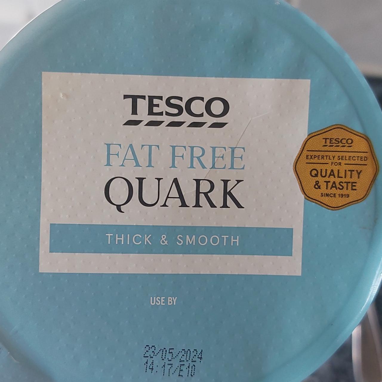 Fotografie - Fat free quark thick & smooth Tesco