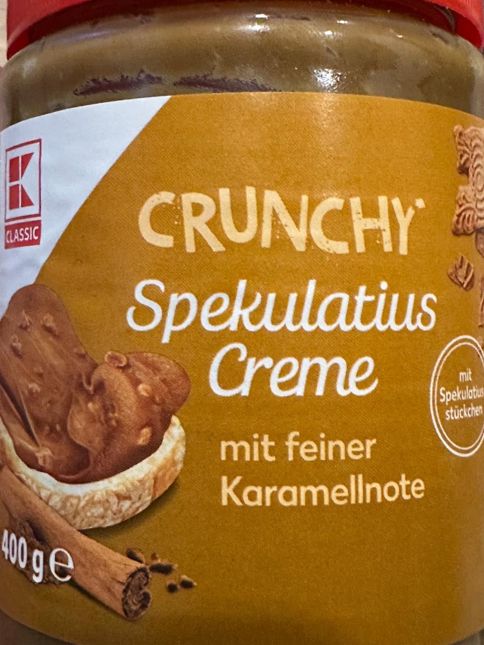 Fotografie - Crunchy Spekulatius Creme mit feiner Karamellnote K-Classic