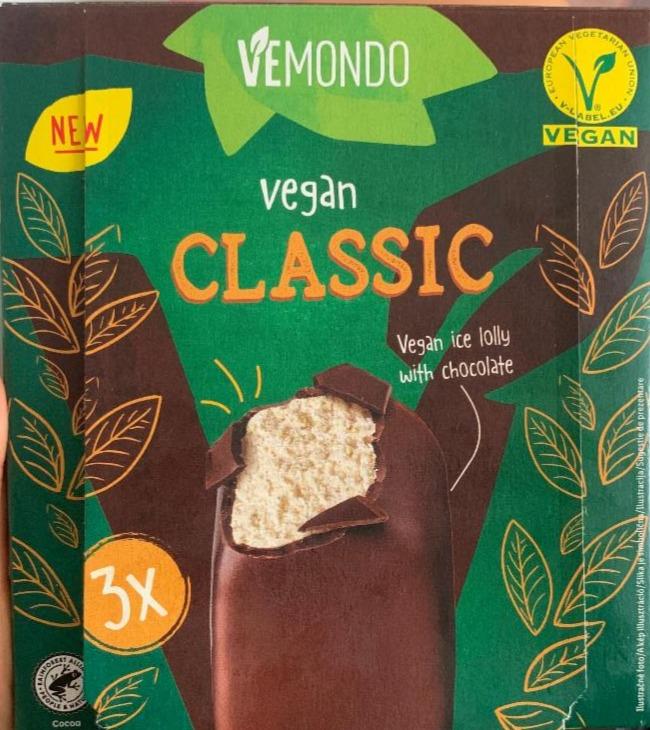 Fotografie - Vegan classic ice lolly with chocolate Vemondo