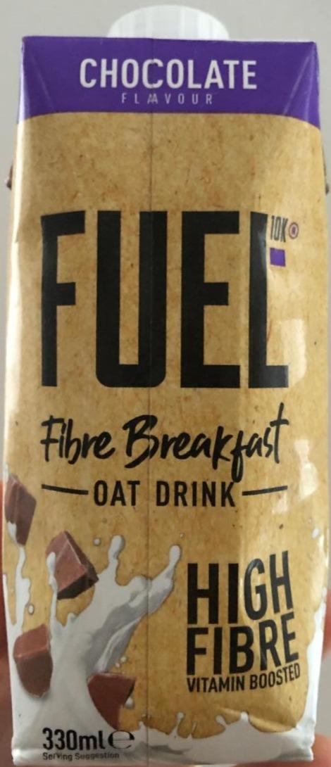 Fotografie - Fibre Breakfast Oat Drink Chocolate flavour Fuel 10K