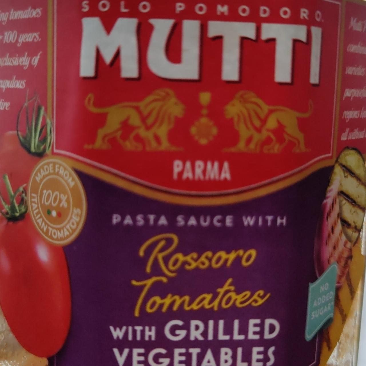 Fotografie - Pasta sauce with Rossoro Tomatoes with Grilled Vegetables Mutti