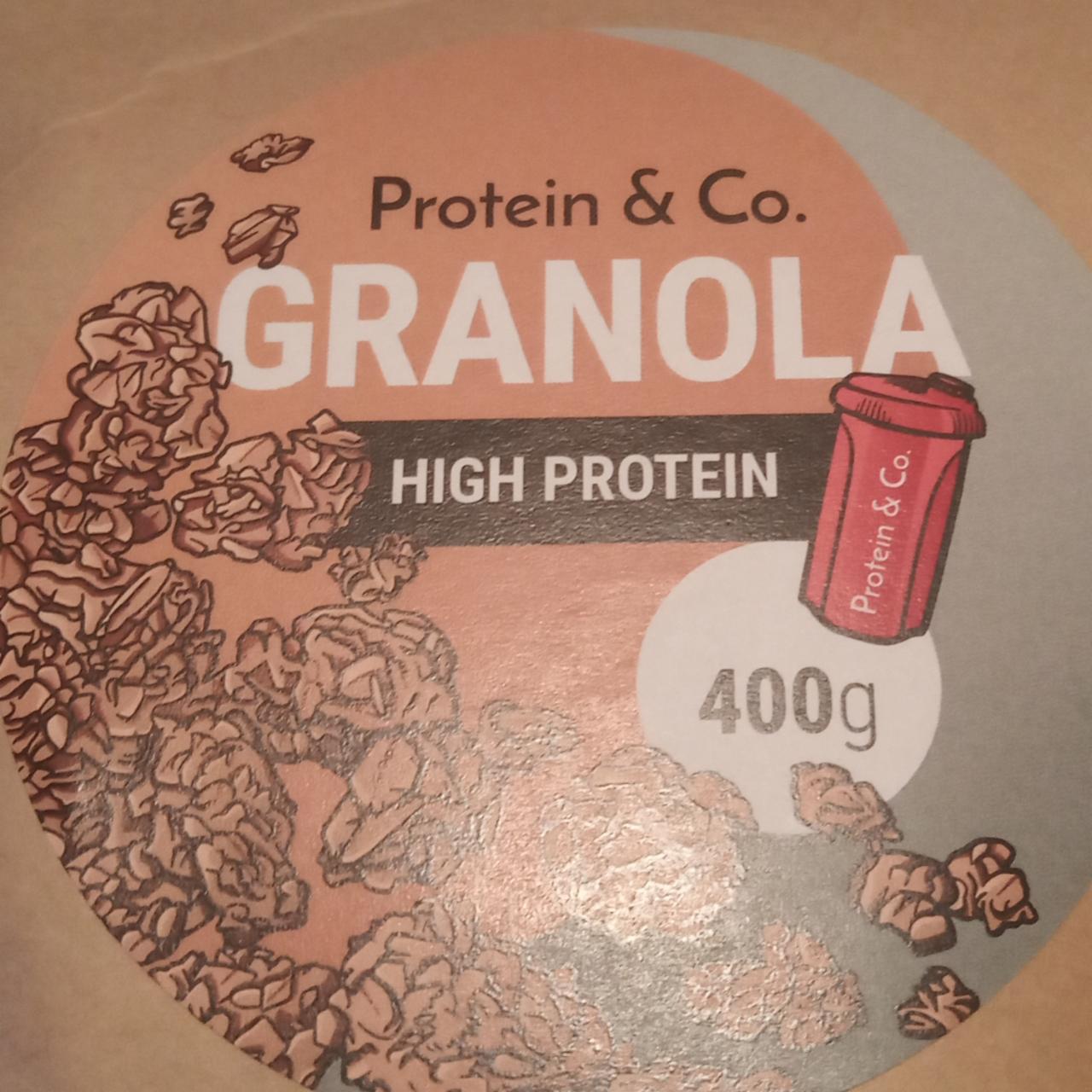Fotografie - Granola High Protein Protein & Co.