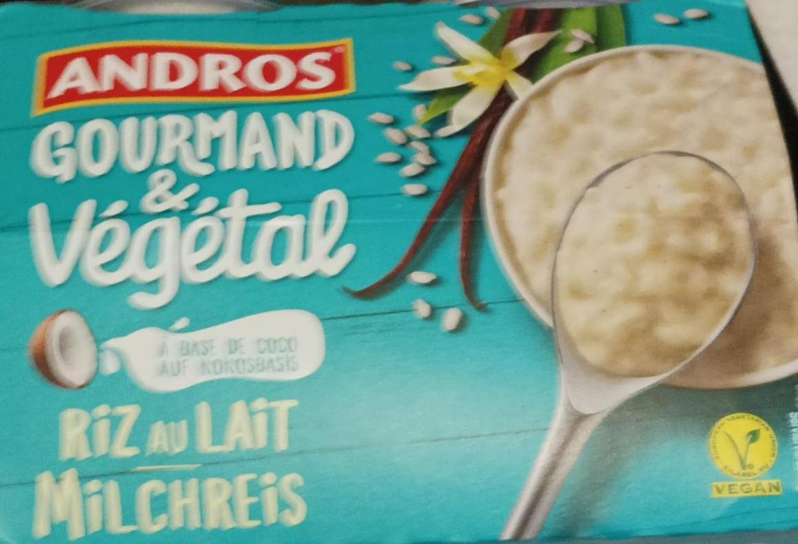 Fotografie - Gourmand & végétal riz au lait Milchreis Andros