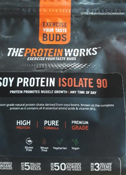 Fotografie - TPW Soy Protein 90 Isolate Vanilla