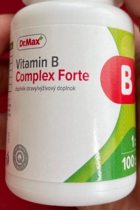 Fotografie - Vitamin B Complex Forte Dr. Max