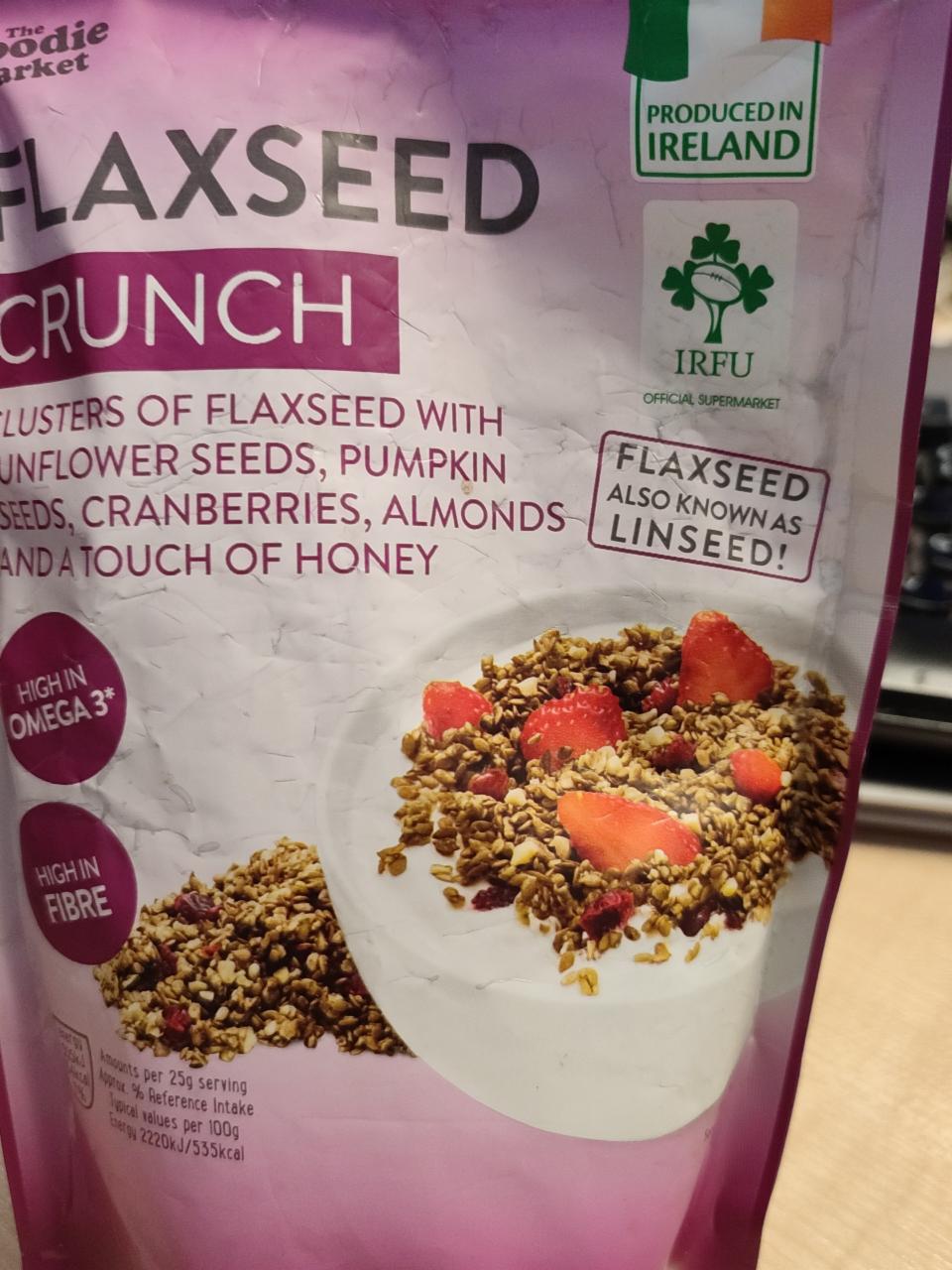 Fotografie - Flaxseed Crunch The Foodie Market