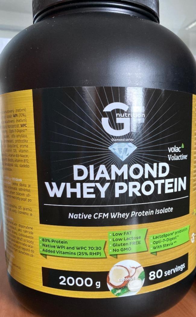 Fotografie - Diamond Whey Protein Coconut GF Nutrition