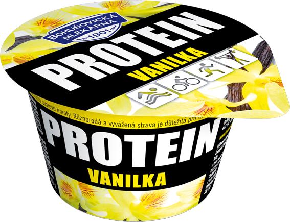 Fotografie - Protein Vanilka -30% cukru Bohušovická mlékárna