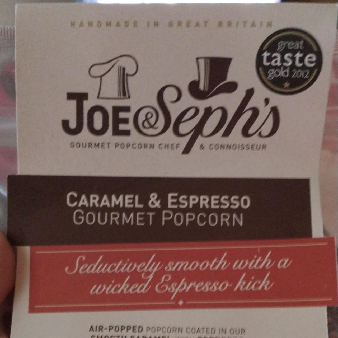 Fotografie - Caramel & Espresso gourmet popcorn Joe & Seph's