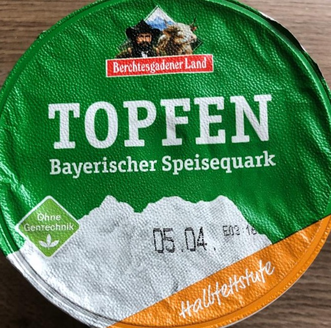 Fotografie - Topfen Bayerischer Speisequark Halbfettstufe