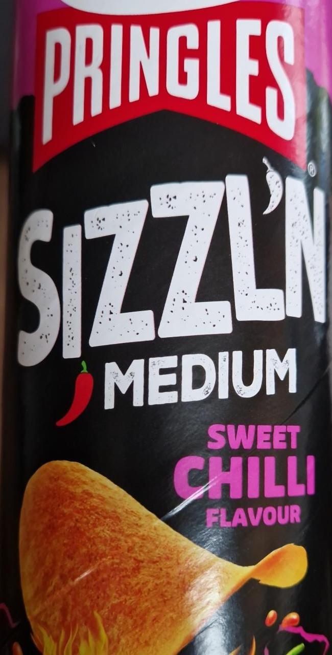 Fotografie - Pringles sweet chilli SIZZL'N Medium