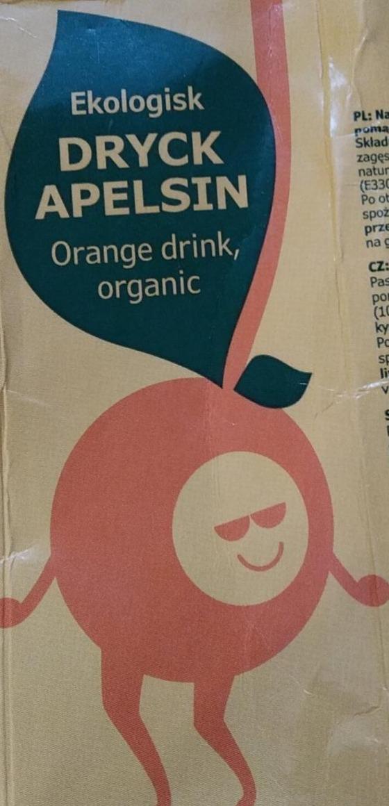 Fotografie - Drycl Aplesin Orange drink organic Ikea