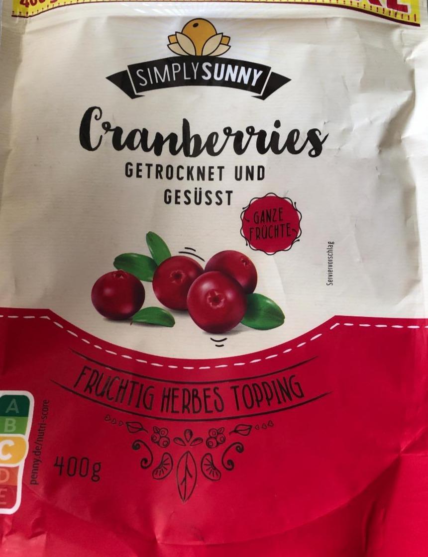 Fotografie - ganze cranberries Simply Sunny