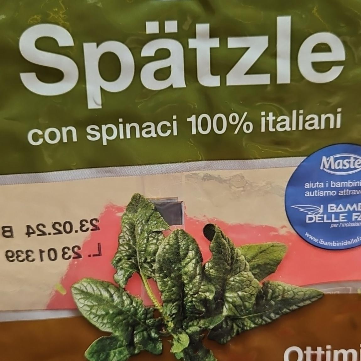 Fotografie - Spätzle con spinaci 100% italiani Master