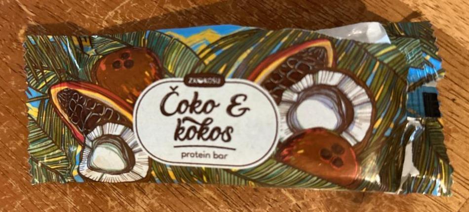 Fotografie - Čoko & kokos protein bar Zkokosu