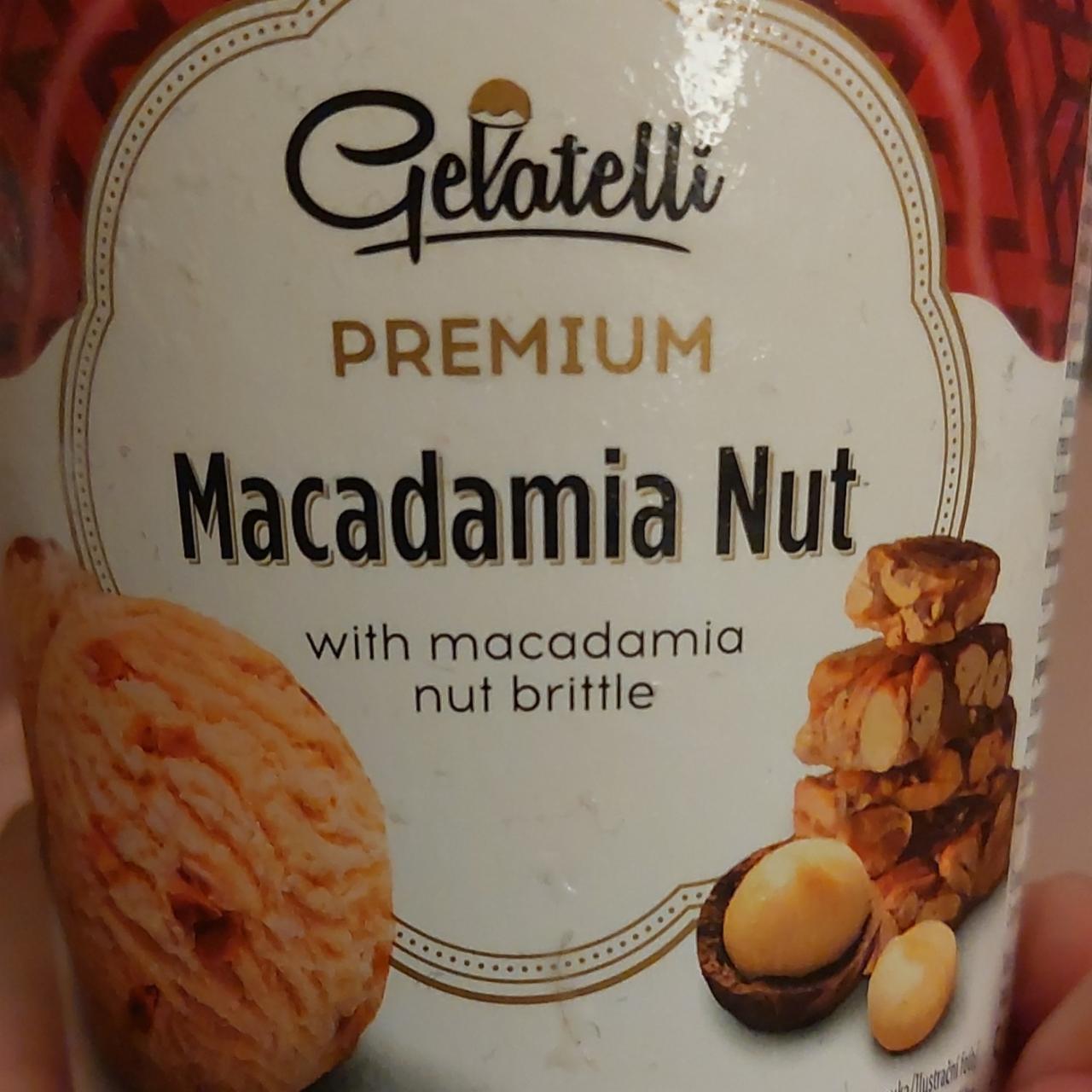 Fotografie - Premium Macadamia Nut with macadamia nut brittle Gelatelli