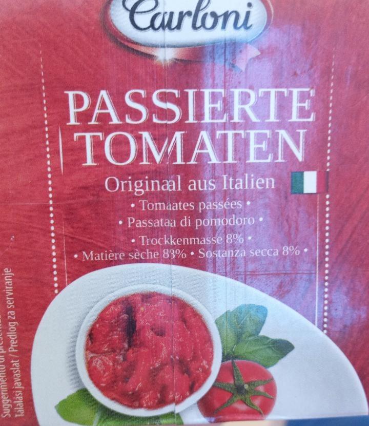 Fotografie - Passierte Tomaten Carloni