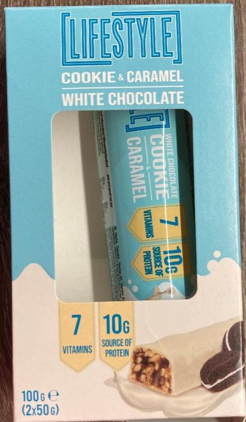Fotografie - Cookie & Caramel White Chocolate Lifestyle