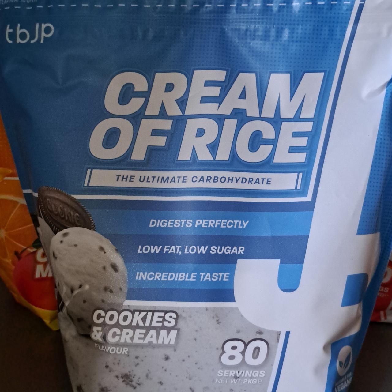 Fotografie - Cream of rice cookies&cream tbJP