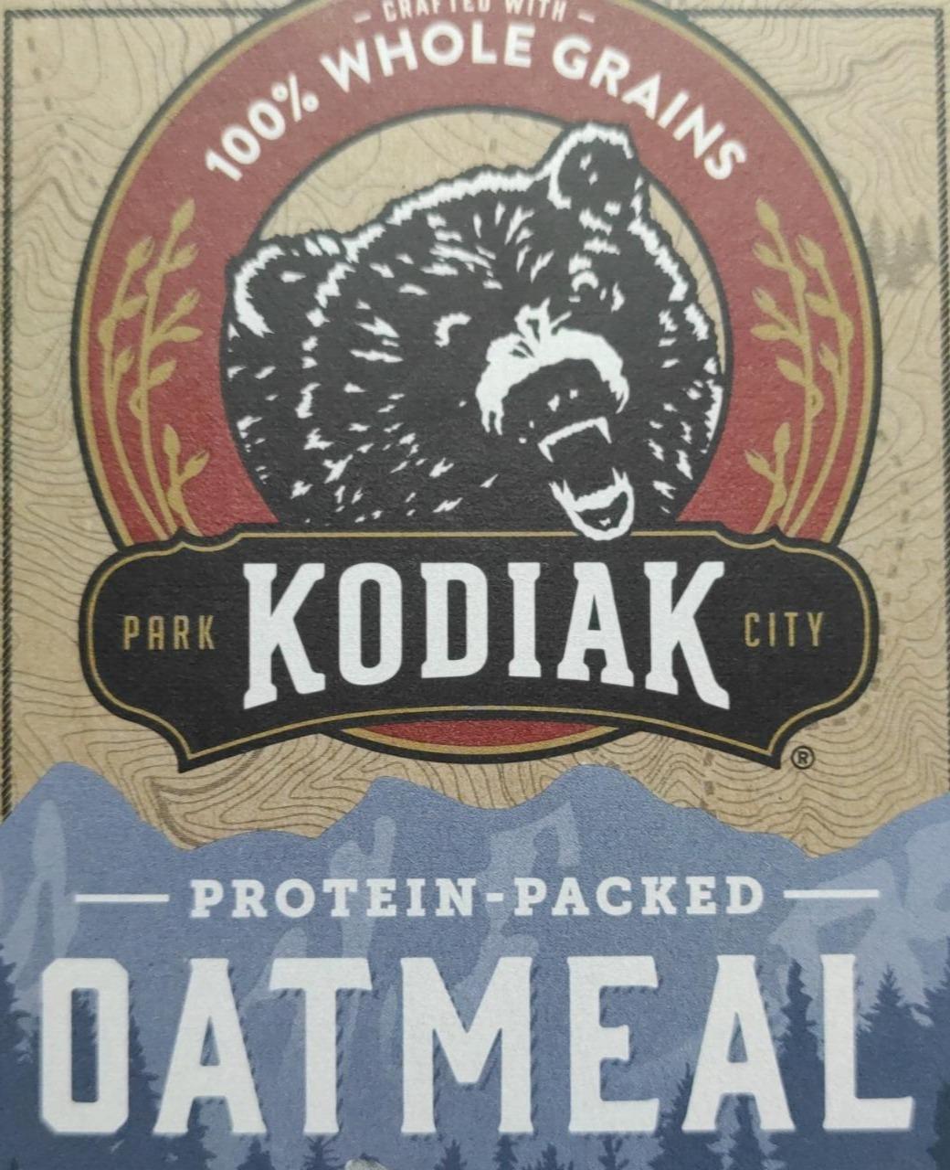 Fotografie - Protein-packed Oatmeal Blueberries & cream Kodiak