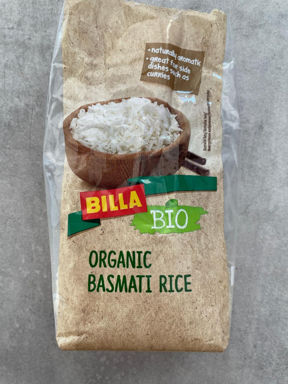 Fotografie - Organic Basmati rice Billa Bio