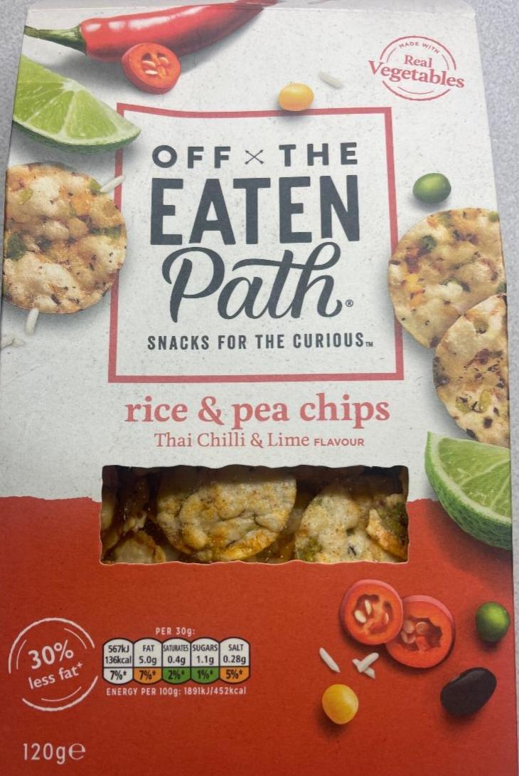 Fotografie - Rice & Pea Chips Sea Salt Off The Eaten Path