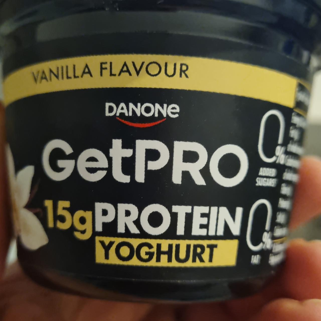 Fotografie - GetPro 15g Protein Yoghurt Vanilla Flavour Danone