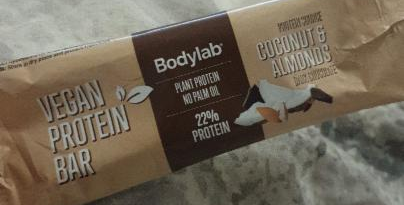 Fotografie - Vegan Protein Bar coconut & almonds Bodylab