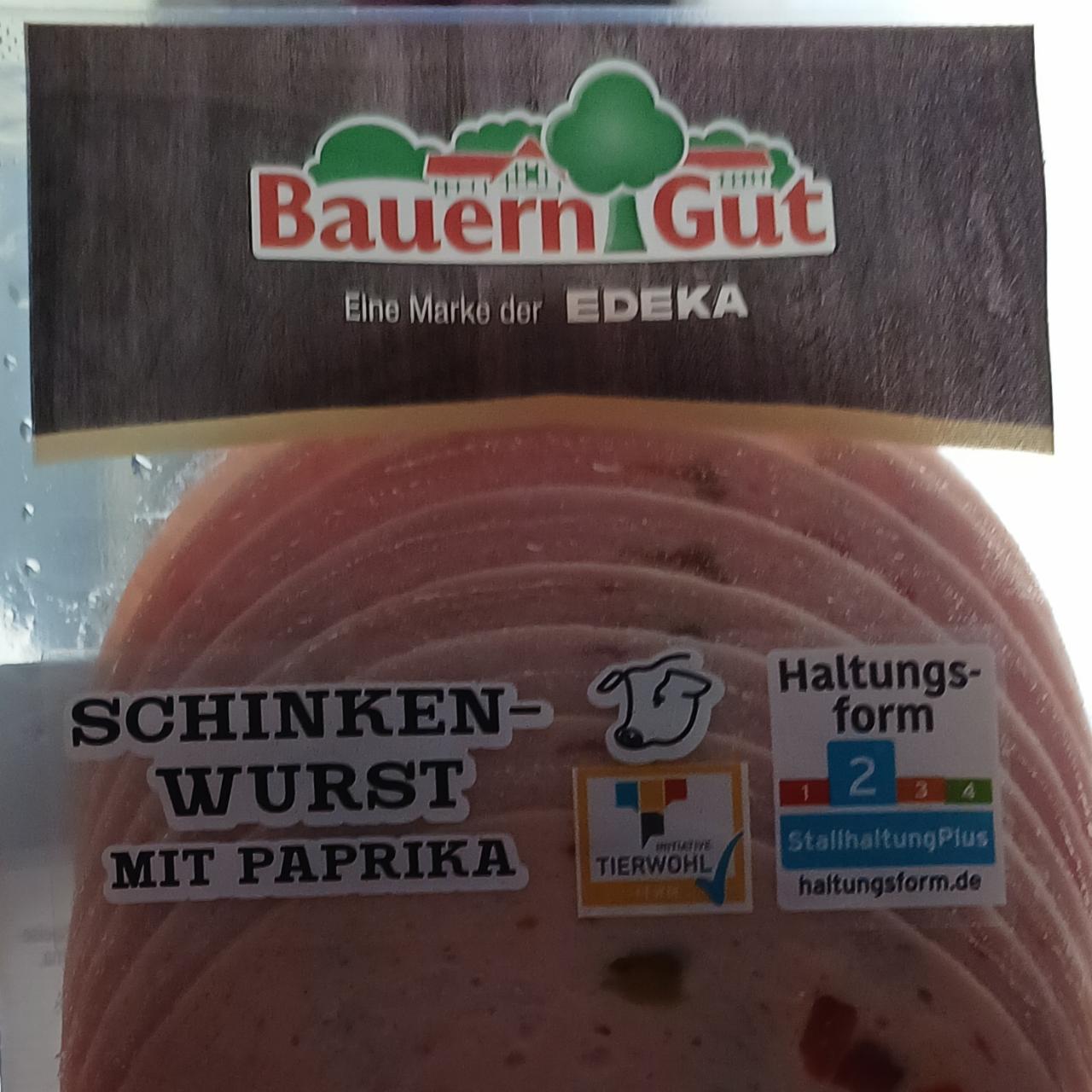 Fotografie - Schinkenwurst mit Paprika Bauern Gut