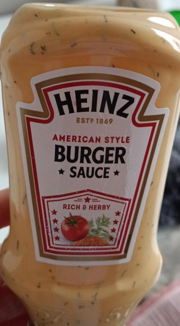 Fotografie - Burger American Style Heinz
