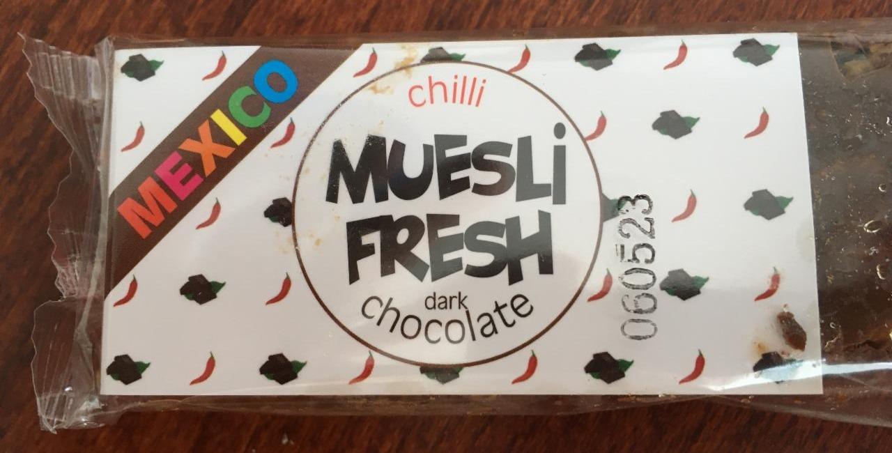 Fotografie - Mexico chilli dark chocolate Muesli Fresh