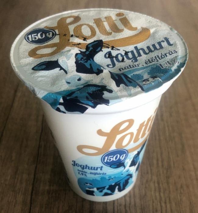 Fotografie - Natúr előflórás joghurt 1,4% Lotti