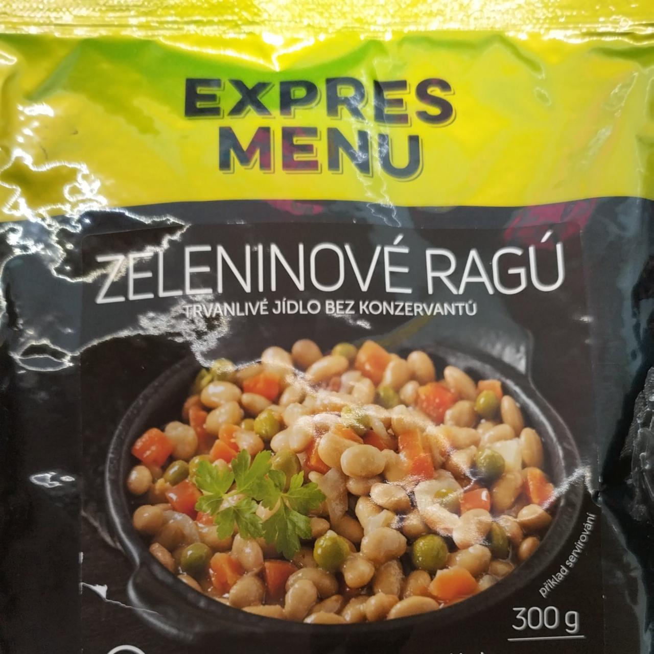 Fotografie - Zeleninové ragů Expres menu