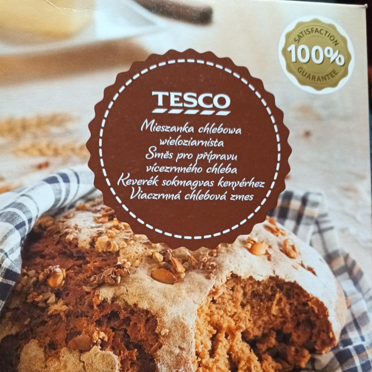 Fotografie - Směs pro přípravu vícezrnného chleba Tesco
