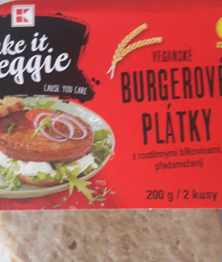 Fotografie - veganske burgerové plátky take it veggie