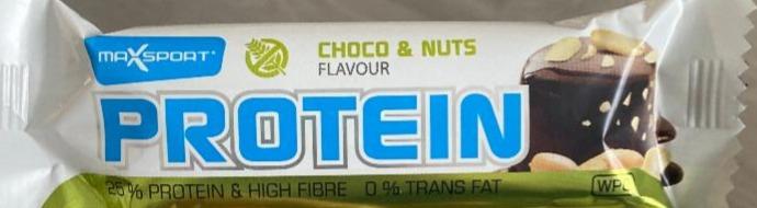 Fotografie - Protein Chocolate & Nuts MaxSport