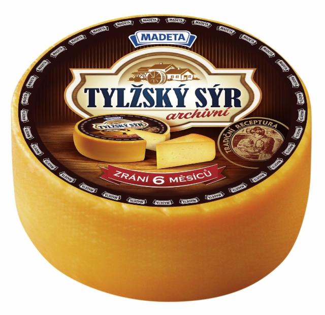 Fotografie - Tylžský sýr archivní 6 měsíců zrání 48% Madeta