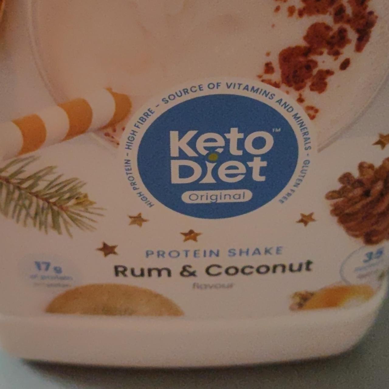 Fotografie - Protein Shake Rum & Coconut KetoDiet