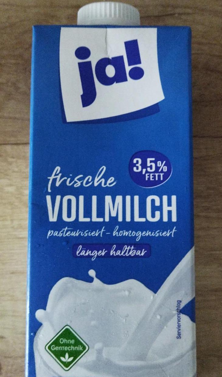 Fotografie - Frische Vollmilch 3,5% fett Ja!