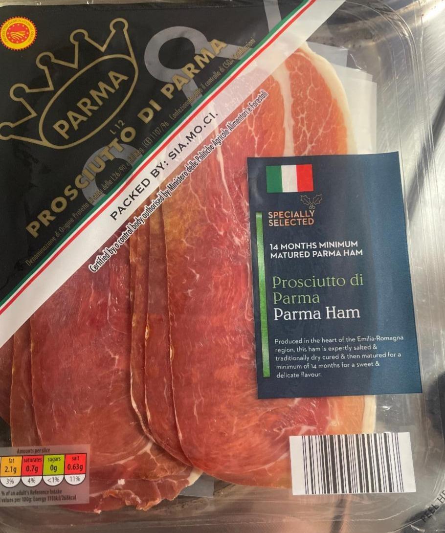 Fotografie - Prosciutto di Parma Parma Ham Specially Selected