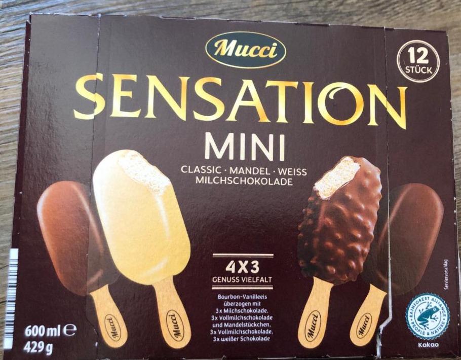 Fotografie - Mini vanilková zmrzlina v čokoládové polevě Mucci Sensation