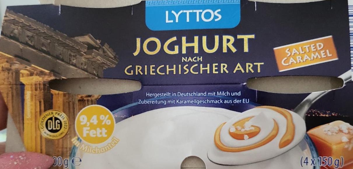 Fotografie - Joghurt nach Griechischer Art Salted caramel Lyttos