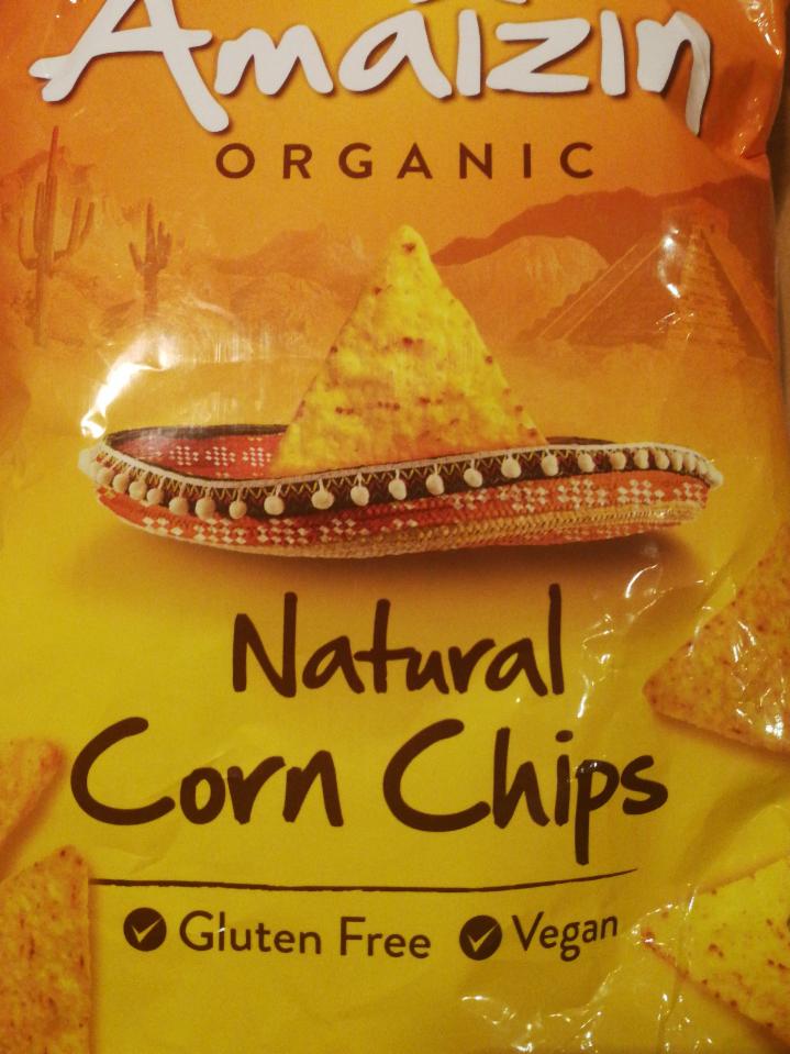 Fotografie - Natural Corn Chips Amaizin Organic