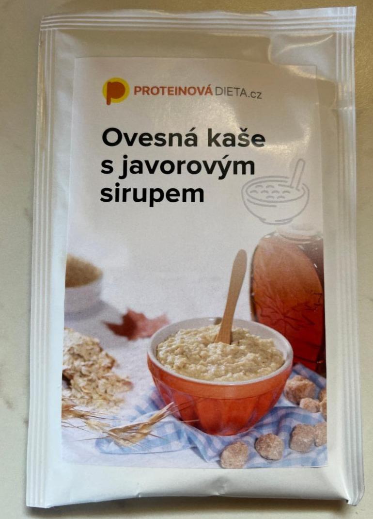 Fotografie - Ovesná kaše s javorovým sirupem ProteinováDieta.cz
